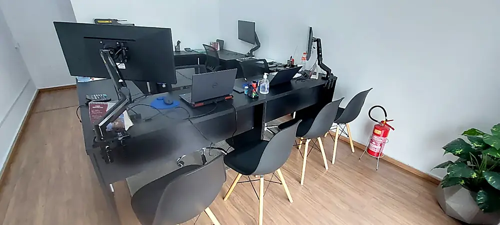 Espaço de atendimento da CrediAqui